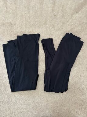 Maternity Women’s Black Active Leggings Bundle